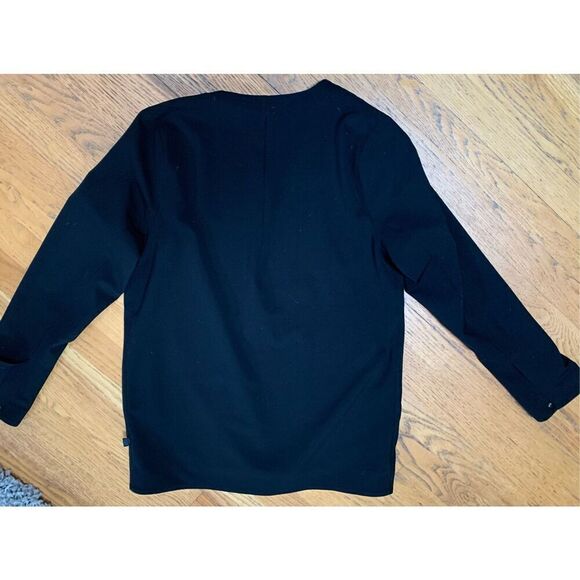 LULULEMON LAB SAMAT BLACK OVERSIZE LINED BLAZER JACKER sz 4 SOLD OUT $228 - Picture 8 of 8